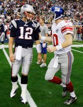 Tom Brady, Eli Manning